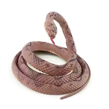 135Cm Realistic Plastic Complicated Toy Fake Snakes Garden Props Prank Halloween Model Gift K61
