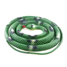 135Cm Realistic Plastic Complicated Toy Fake Snakes Garden Props Prank Halloween Model Gift K61