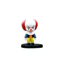 @10PCS Horror Film Series Jason Freddy Clown Action Figure Toys PVC Model Halloween Gift Vinyl Figurine Doll Gift Sp3