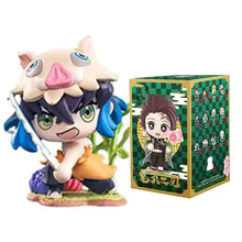 12 pcs Demon Slayer Tanjiro Kamado Nezuko anime cartoon figure blind box creative personalized statue model ornament surprise gift box Sp5