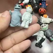 Hot 16Pcs Halloween Chainsaw Horror Movie Series Handheld Figure Jason Michael Freddy Halloween Dolls Sp6