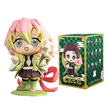 12 pcs Demon Slayer Tanjiro Kamado Nezuko anime cartoon figure blind box creative personalized statue model ornament surprise gift box Sp5