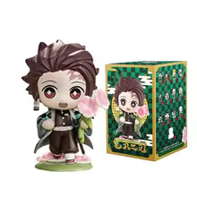 12 pcs Demon Slayer Tanjiro Kamado Nezuko anime cartoon figure blind box creative personalized statue model ornament surprise gift box Sp5