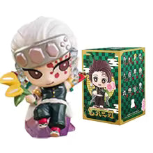 12 pcs Demon Slayer Tanjiro Kamado Nezuko anime cartoon figure blind box creative personalized statue model ornament surprise gift box Sp5